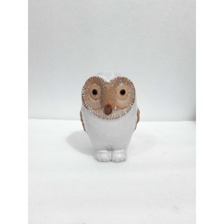 Gốm sứ cú mèo trắng
