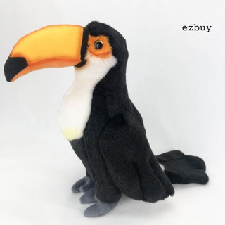 【ezbuy】 Simulation Toucan Bird Plush Stuffed Doll Kids Toy Home Office Desktop Decor