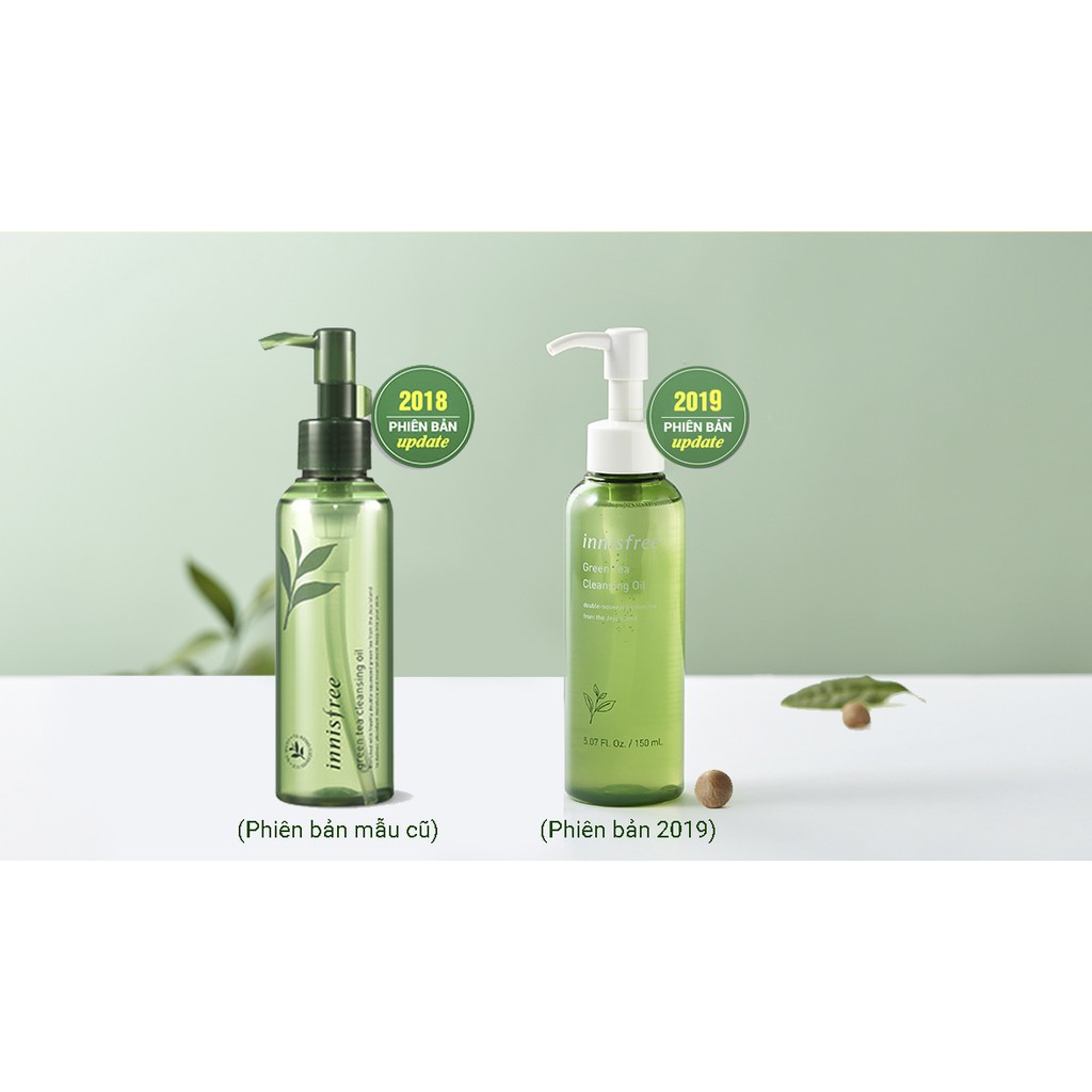 DẦU TẨY TRANG CHIẾT XUẤT TRÀ XANH INNISFREE GREEN TEA CLEANSING OIL 150ML