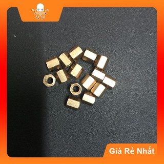 Ốc trụ đồng lục giác M4 M4x5 M4x10 dài 5 10 mm cái-cái