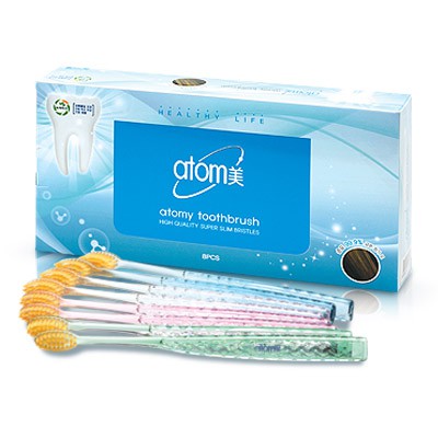 (Hàng Mới Về) Set 8 Bàn Chải Đánh Răng 2 Loại Atomy // Atomy Toothbrush 8ea set 2Type