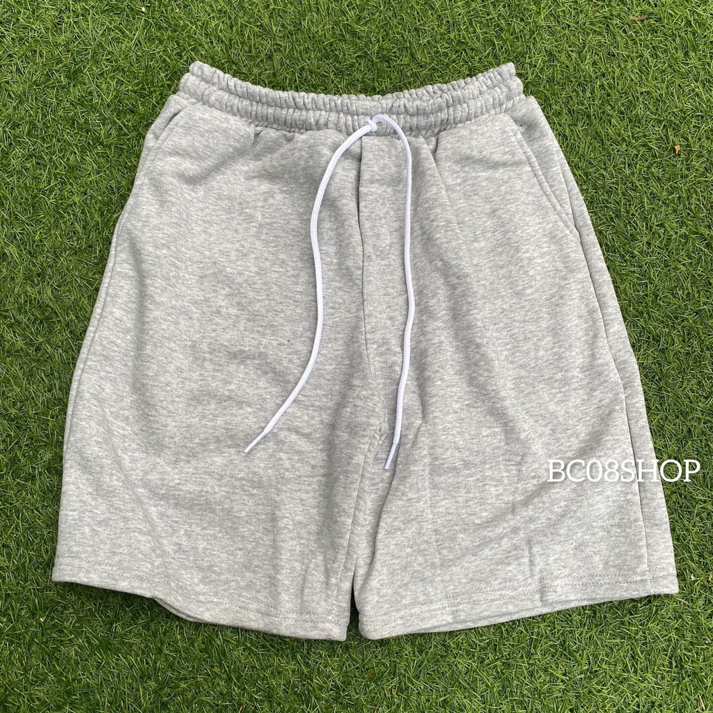 [Mã FAMARAL2 giảm 10K đơn 50K] Quần Short Trơn Unisex màu Đen chất Thun phù hợp cho mùa Hè Năng Động BC026