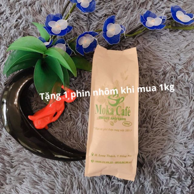 500GR CÀ PHÊ  ARABICA NÚI MIN- LÂM ĐỒNG- MOKA CAFE