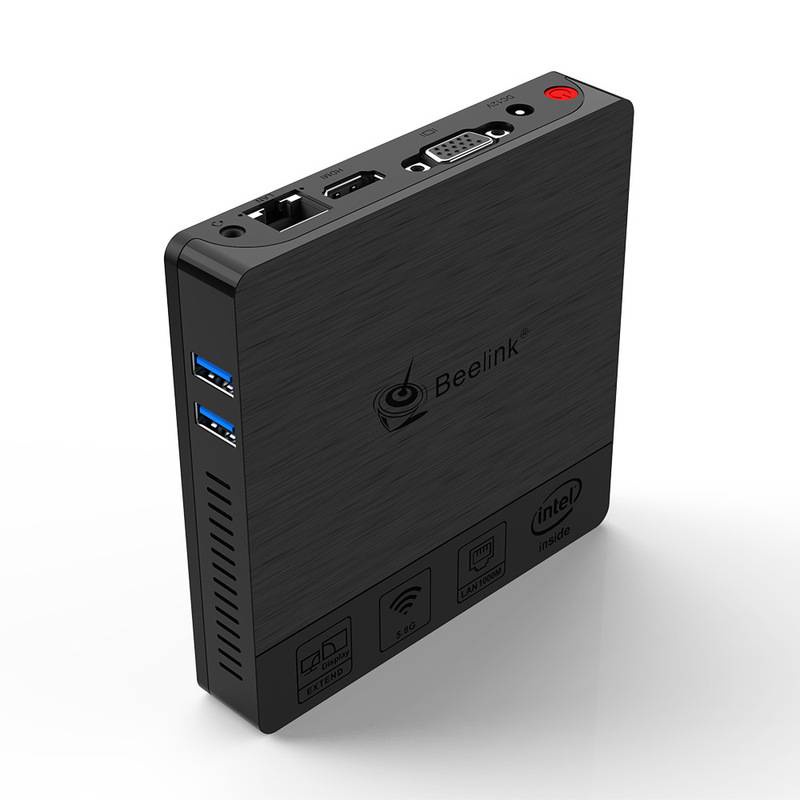 Máy tính máy tính mini BT4 Z8500, phòng khách 4K công suất thấp, máy tính HTPC | BigBuy360 - bigbuy360.vn