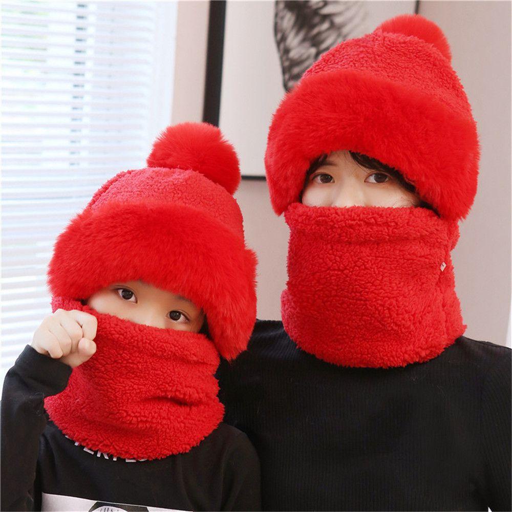 Mũ Tích Hợp Yếm Che Tai Chống Gió Bảo Vệ Cho Bé Gái