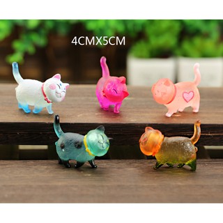 Mô hình set mèo neon 9 con tsum tsum
