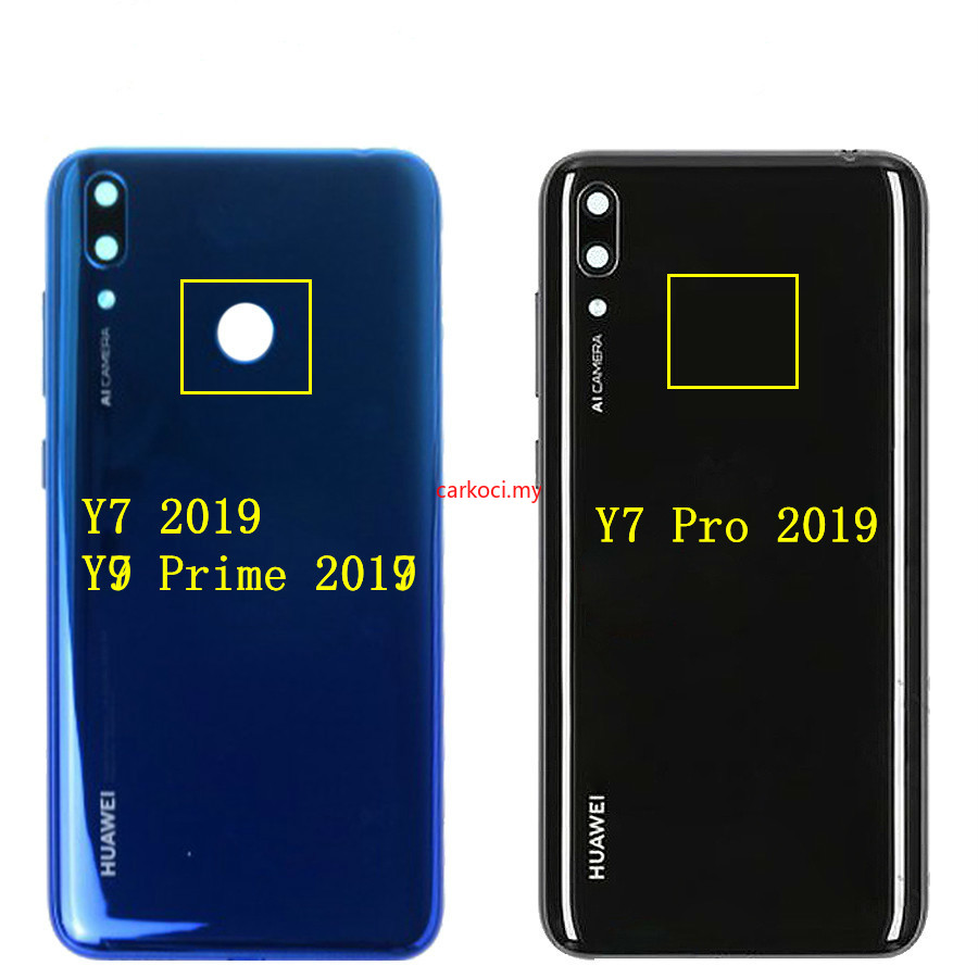 Nắp Đậy Pin Thay Thế Cho Huawei Y7 2019 Y7 Pro 2019 Y7 Prime 2019 Y7 2019 Y7 Pro 2019 Ốp