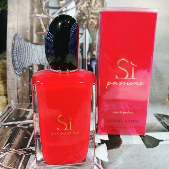 Nước hoa nam sì đỏ Armani Sì Passione EDP  100ml