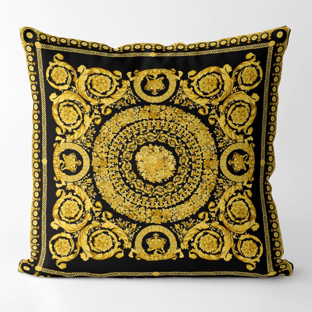 Versace Vuông Ném Gối Sofa Đệm Phòng Khách Sarung Bantal Kusyen Đệm Mềm