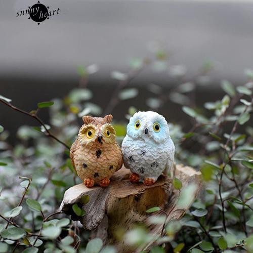 Cú trang trí nhà búp bê