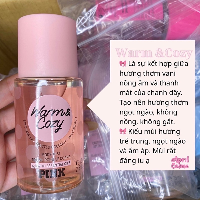 XỊT THƠM VICTORIA’S SECRECT DÒNG PINK