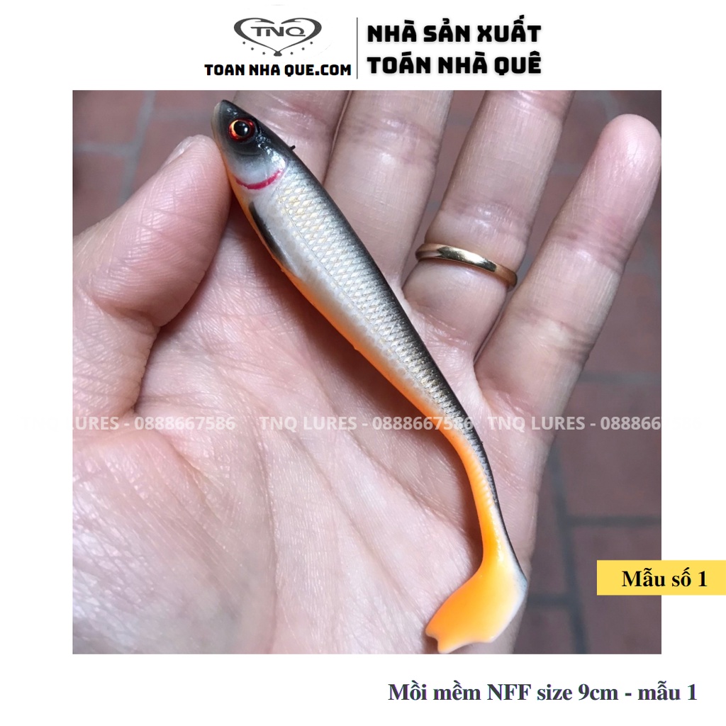 Mồi mềm NFF câu lure cá lóc - [ TNQ LURES - TOÁN NHÀ QUÊ ]