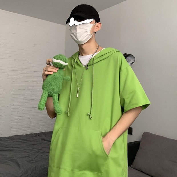 Áo thun hoodie unisex dưới 75kg tabistore - Hoodie trơn unisex basic