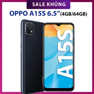 Điện thoại OPPO A15s 6.52″ (4GB/64GB) Hàng mới – Chính hãng – Bảo hành 12 tháng