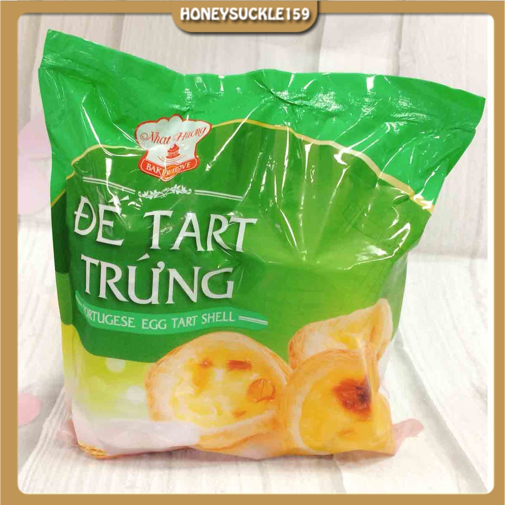 Đế Bánh Tart Trứng Vị Truyền Thống/Portugese Egg Tart Shell Gói 30 Đế (650gr) (GIAO HÀNG HỎA TỐC HÀ NỘI VỚI NOWSHIP)