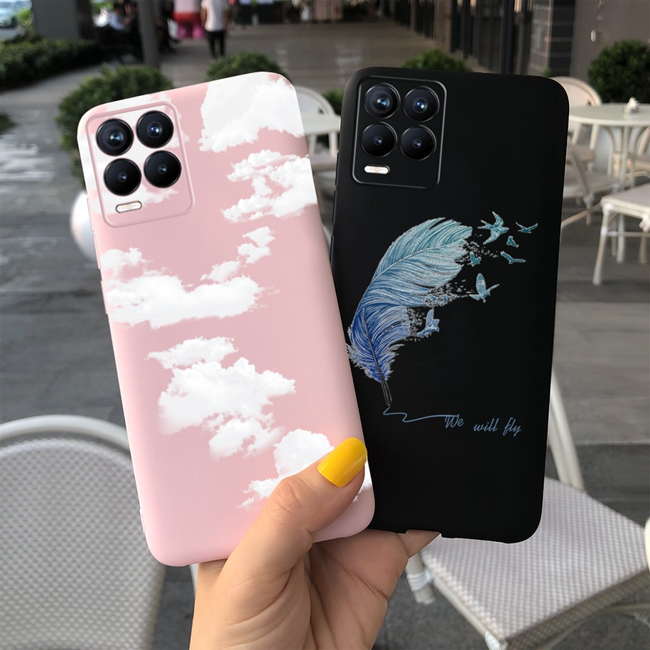 Ốp Điện Thoại Tpu Silicon Mềm In Hình Hoa Nhiều Màu Sắc Cho Realme 8 / 8pro Realme8 5g Realme8 Pro Realme Rmx3081 Rmx3085