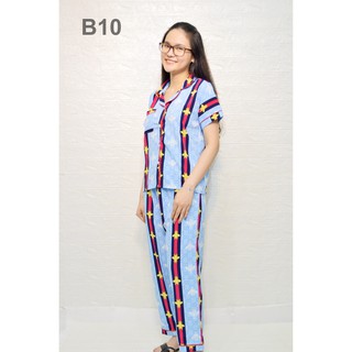 Đồ bộ mặc ở nhà chất vải kate lụa cao cấp ( B10 )