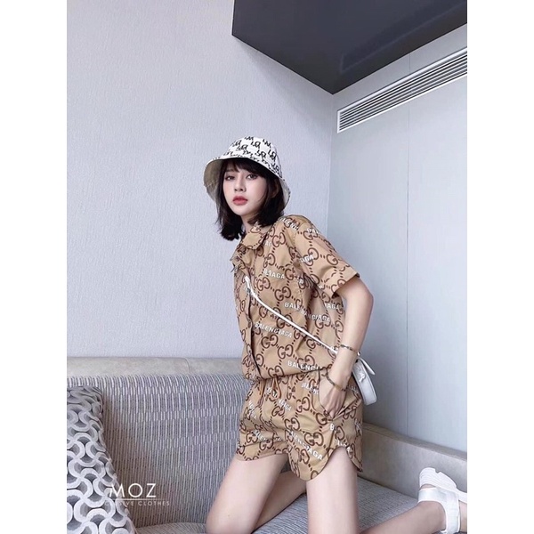 Bộ kaki 3 món  shopeelive