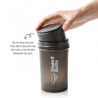 🍑🍑🍑 Bình Lắc SHAKE IT Lock&LockHAP945BLK - 600ml (MÀU ĐEN)