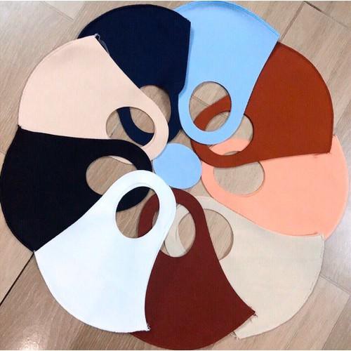 Combo 2 khau trang vai 3D phong cach thoi trang nhieu mau | BigBuy360 - bigbuy360.vn