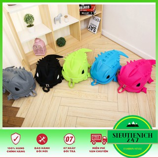 BALO ĐI HỌC ❤️FREESHIP❤️ Balo Thời Trang Khủng Long Siêu Chất ❤️