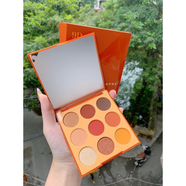 Bảng phấn mắt Morphe 9D Painted Dessert cam tây