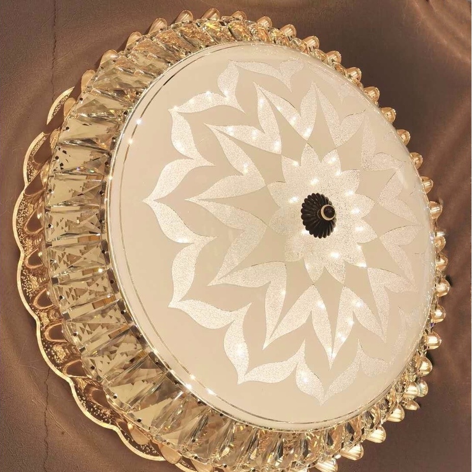 Đèn Ốp Trần Pha Lê Hiện Đại OTP207, Đèn Trần Trang Trí Phòng Khách