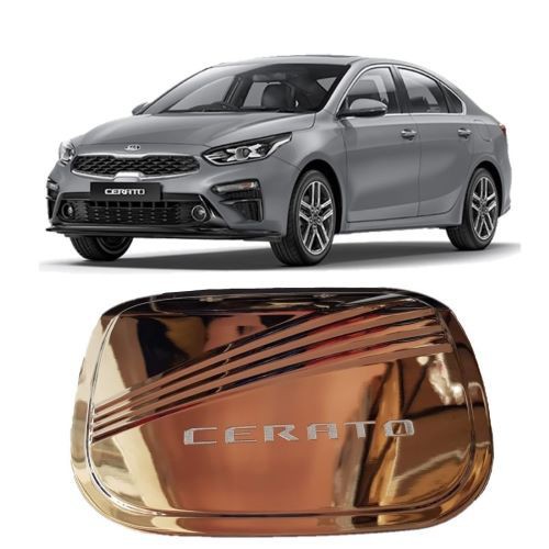 Ốp Nắp Bình Xăng Xe Kia Cerato 2019 2020 2021 Mạ Crom