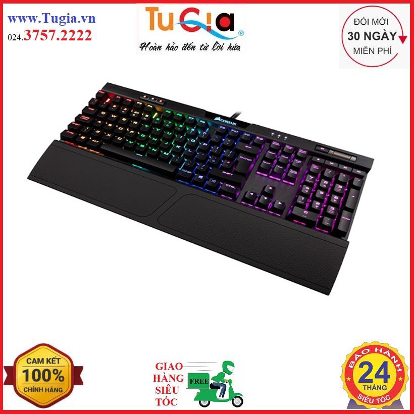 BÀN PHÍM CƠ CORSAIR K70 RGB MK.2 MX BROWN (CH-9109012-NA)