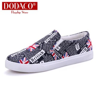 Xả hàng - Giày lười nam giày mọi nam giày nam đẹp giá rẻ 2020 DODACO LVS0007