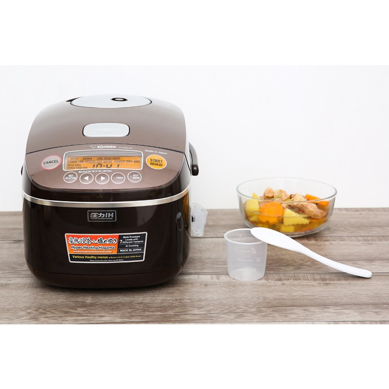 Nồi cơm áp suất cao tần điện tử Zojirushi NP-BSQ18V-TA