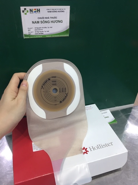 ✅Túi hậu môn nhân tạo một mảnh HOLLISTER 64mm mã 8631 Mỹ, túi chứa phân hậu môn nhân tạo một mảnh 8631 hollister của mỹ