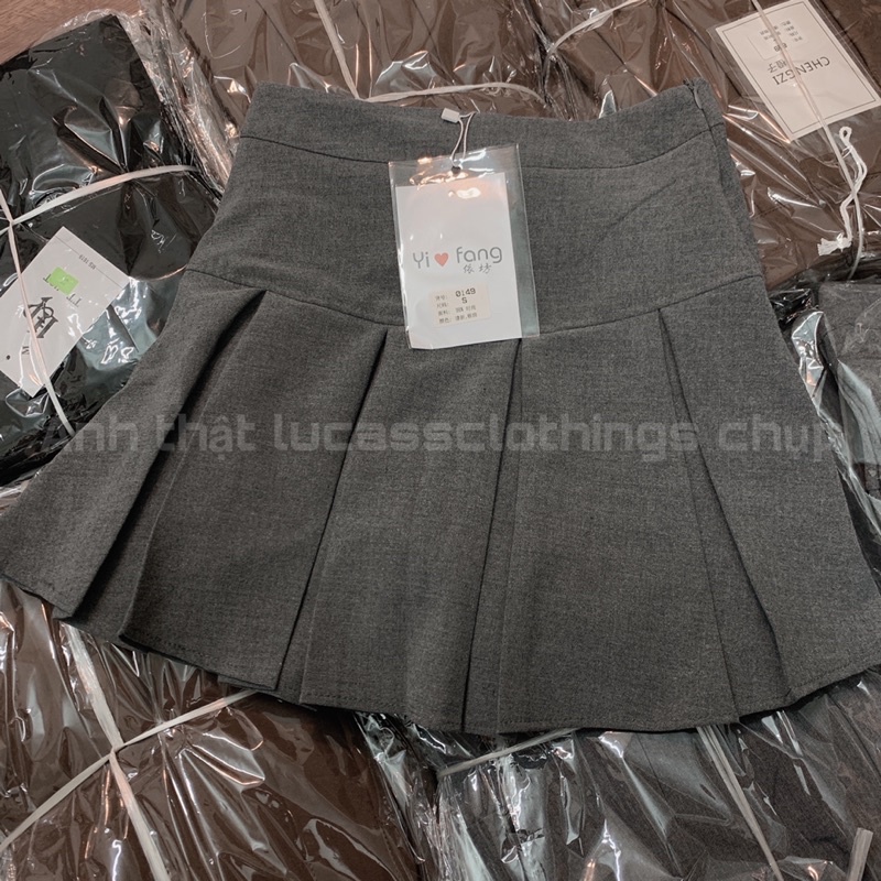 Chân Váy Xếp Ly Bản To Lưng Cao Phong Cách Hàn Quốc, Chân Váy Chữ A | BigBuy360 - bigbuy360.vn