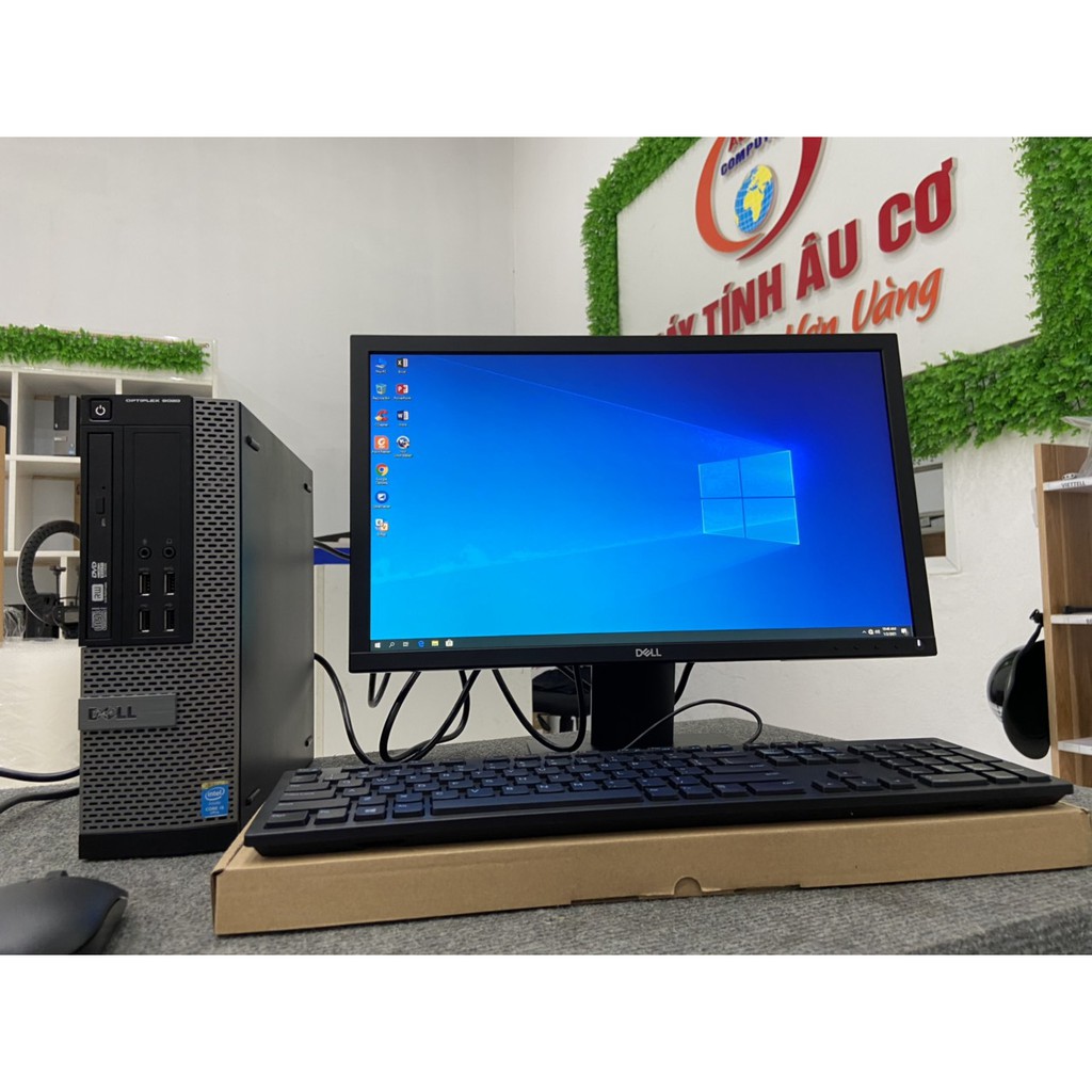 Bộ máy tính để bàn đồng bộ Dell optiplex 390 ( Core i3 / 4G / 500G ) Dell 18.5 Wide - Led