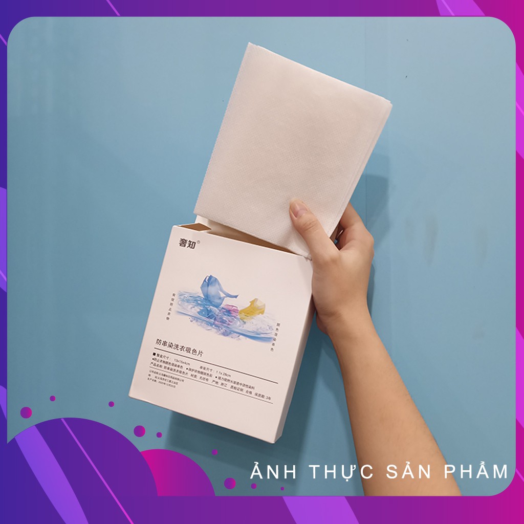 Giấy hút màu chống phai màu quần áo máy Master Store