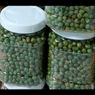 Điều bể rang muối, đậu hà Lan