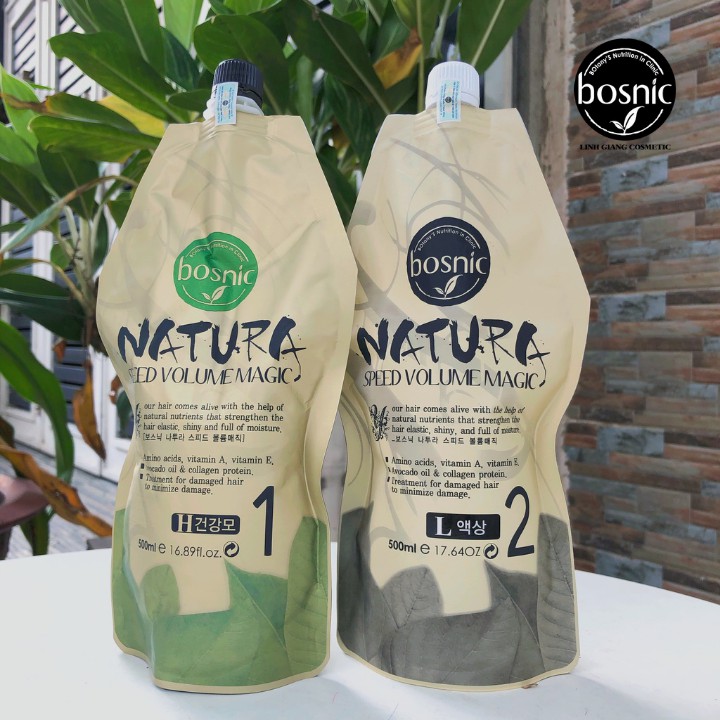 Kem Uốn Duỗi Đa Năng NATURA BOSNIC 500ML