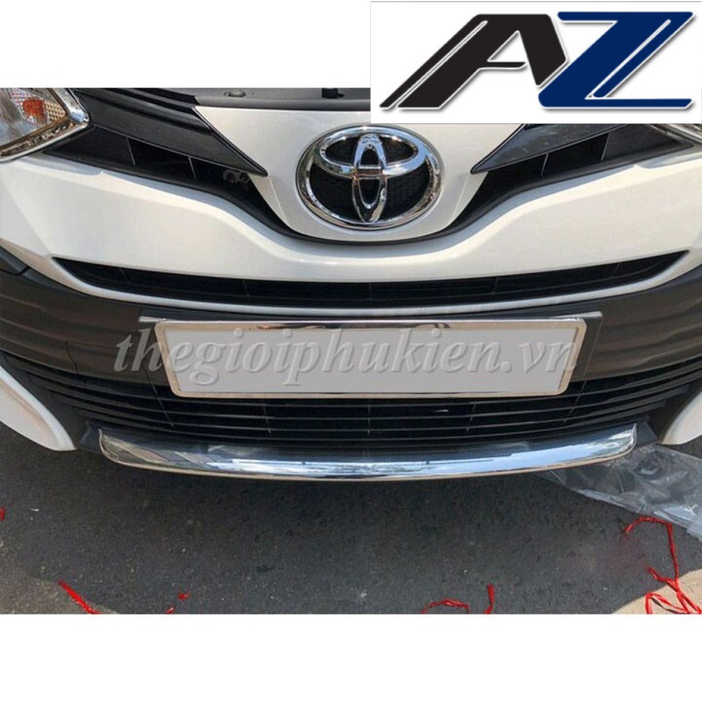 Ốp cản trước Toyota Vios 2019 -2021 mạ Crom( hàng cao cấp)