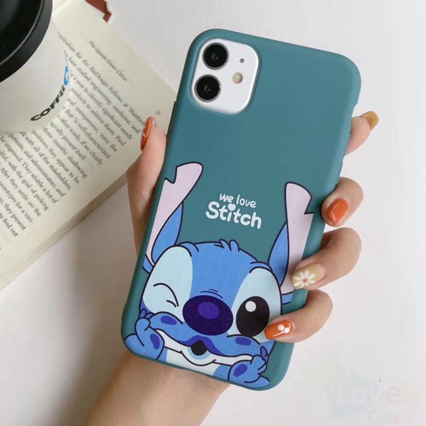 Ốp Lưng Điện Thoại Phối Hình Stitch Dành Cho Huawei Nova 7i 7se 7 Pro 5 Pro 5t 4e 4 3i 3e 3