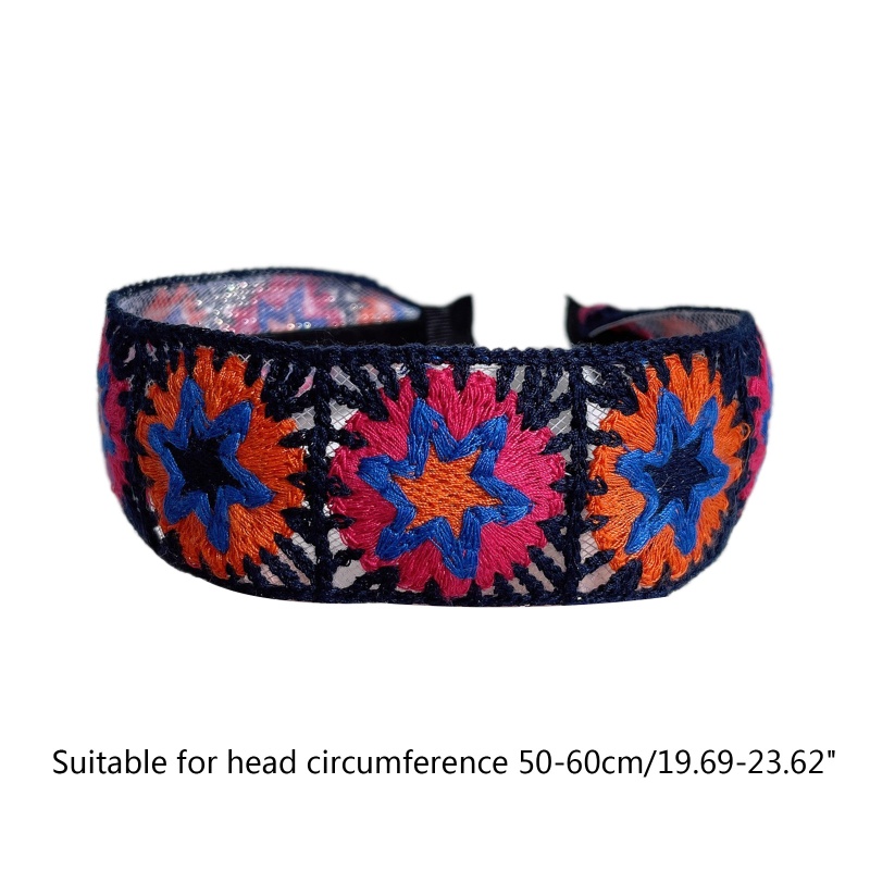 Băng Đô Cài Tóc Đan Móc Hình Hoa Thanh Lịch Cho Nữ