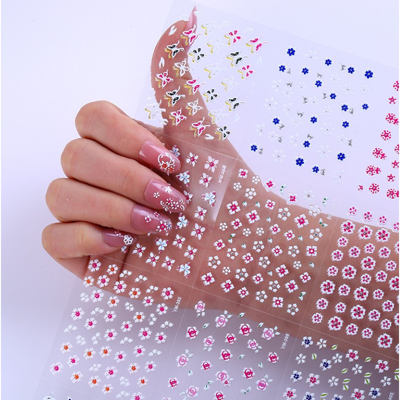 Sticker Nails, Nhãn Dán Móng Siêu Xinh Nhiều Mẫu