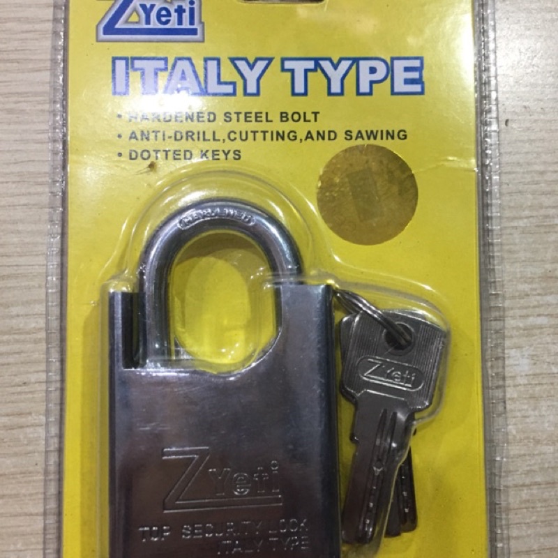 Khoá chống cắt Zyeti Italy type  50mm