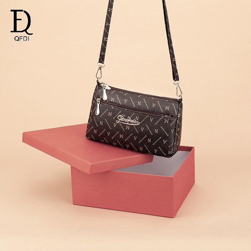 Túi Xách Đeo Vai Họa Tiết Vintage Thời Trang Cho Nữ