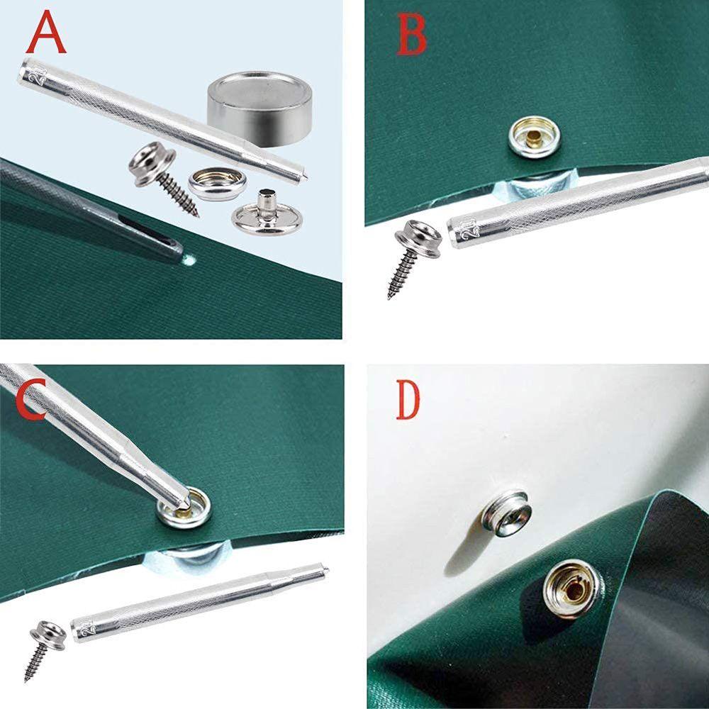 Vỏ Bọc Canvas 3 / 8 &quot;Có Khóa Cài Đa Ứng Dụng Cho Lều Cắm Trại