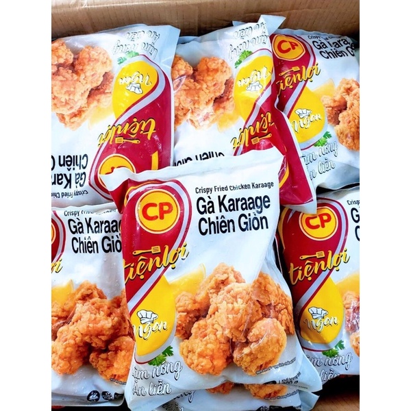 gà karaage chiên giòn .