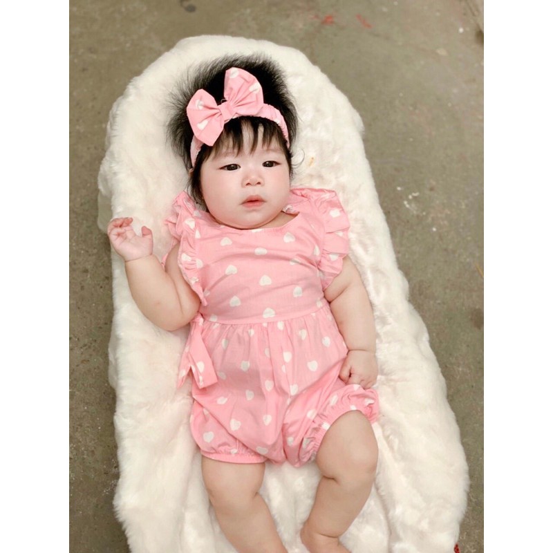 Xả lỗ thấp hơn giá nhập TẶNG KÈM TUBAN NƠ body bé gái hình tim