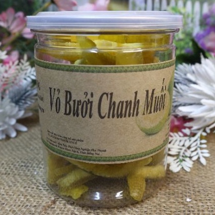 Vỏ Bưởi Chanh Muối Sấy Dẻo