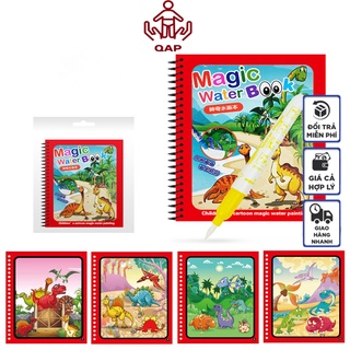 Đồ chơi tranh nước tô màu ma thuật sử dụng được nhiều lần-QAP