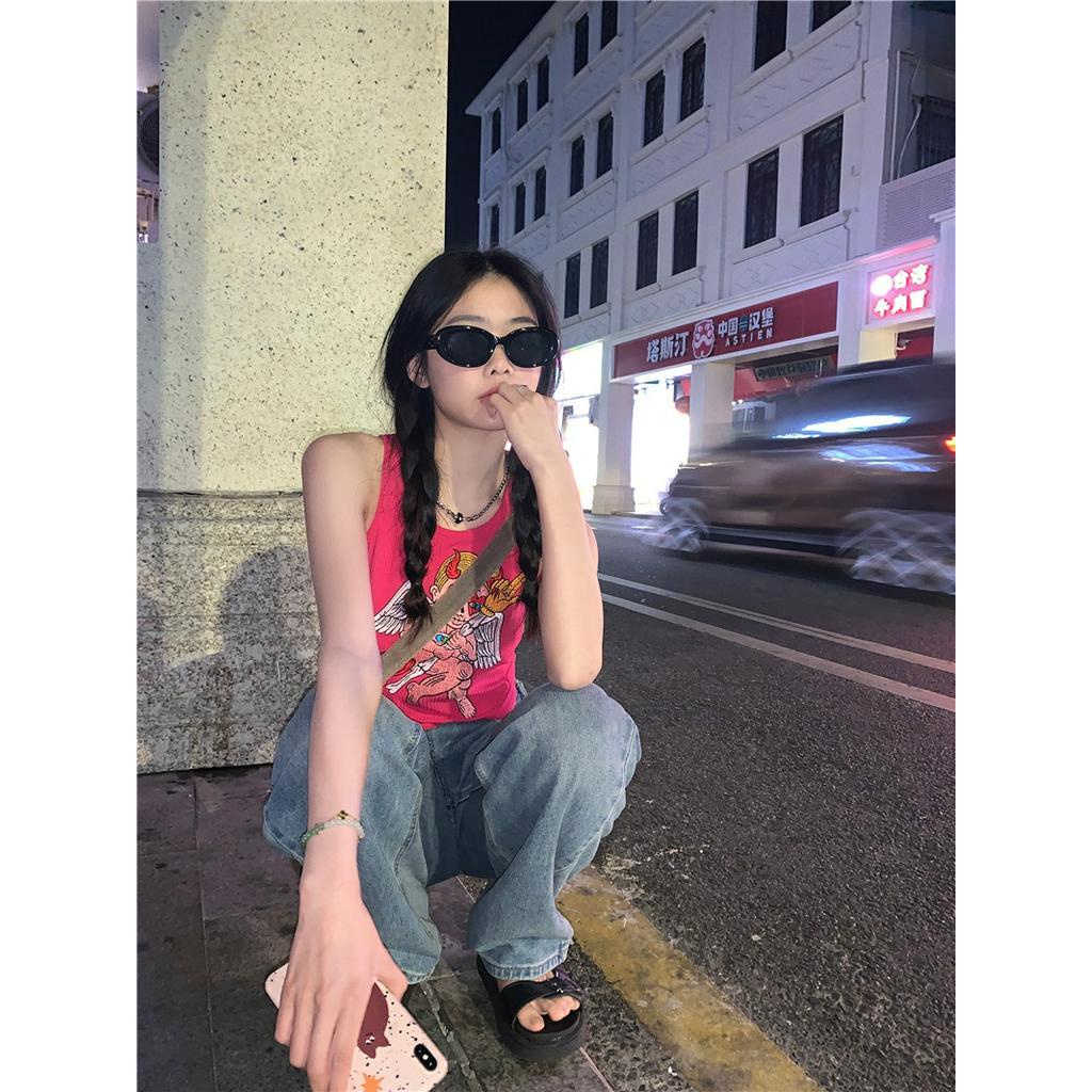 Áo Dây Nữ Cộc Tay In Chữ Slimmer Look 63482