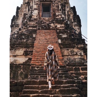 Áo choàng dài cd01 styte boho hàng qc